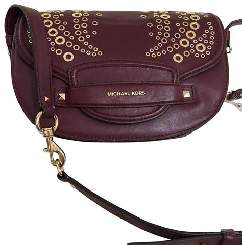 michael kors handbags oxblood|oxblood crossbody bag.